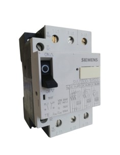 Siemens 3vu13001ms00 interruptor para monitor fusibles 0,2a c//contacto auxiliar 1no//1nc c//tornillos